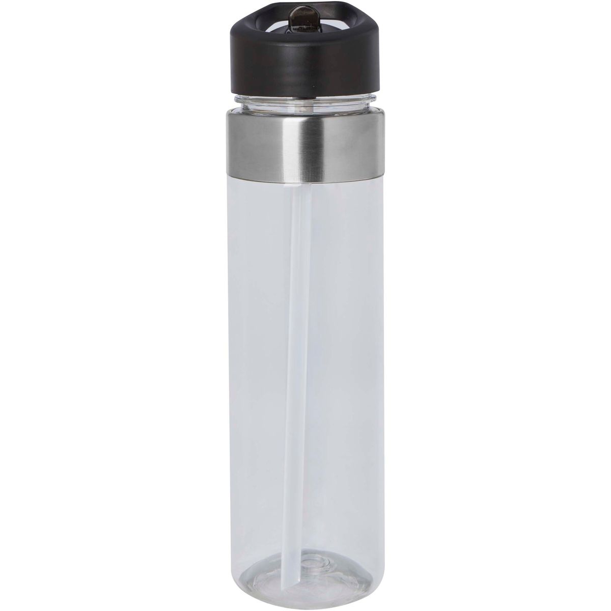 Borracce in Tritan da 650 ml con coperchio a beccuccio e dettagli in acciaio inox