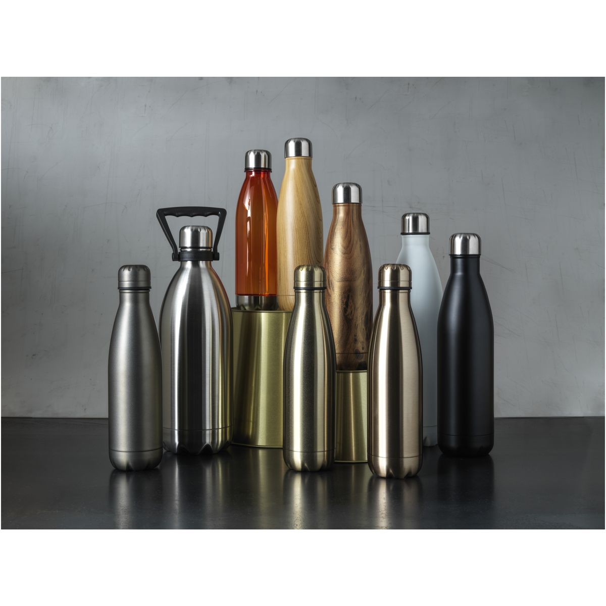 Borracce termiche in acciaio inox isolate sottovuoto da 750 ml