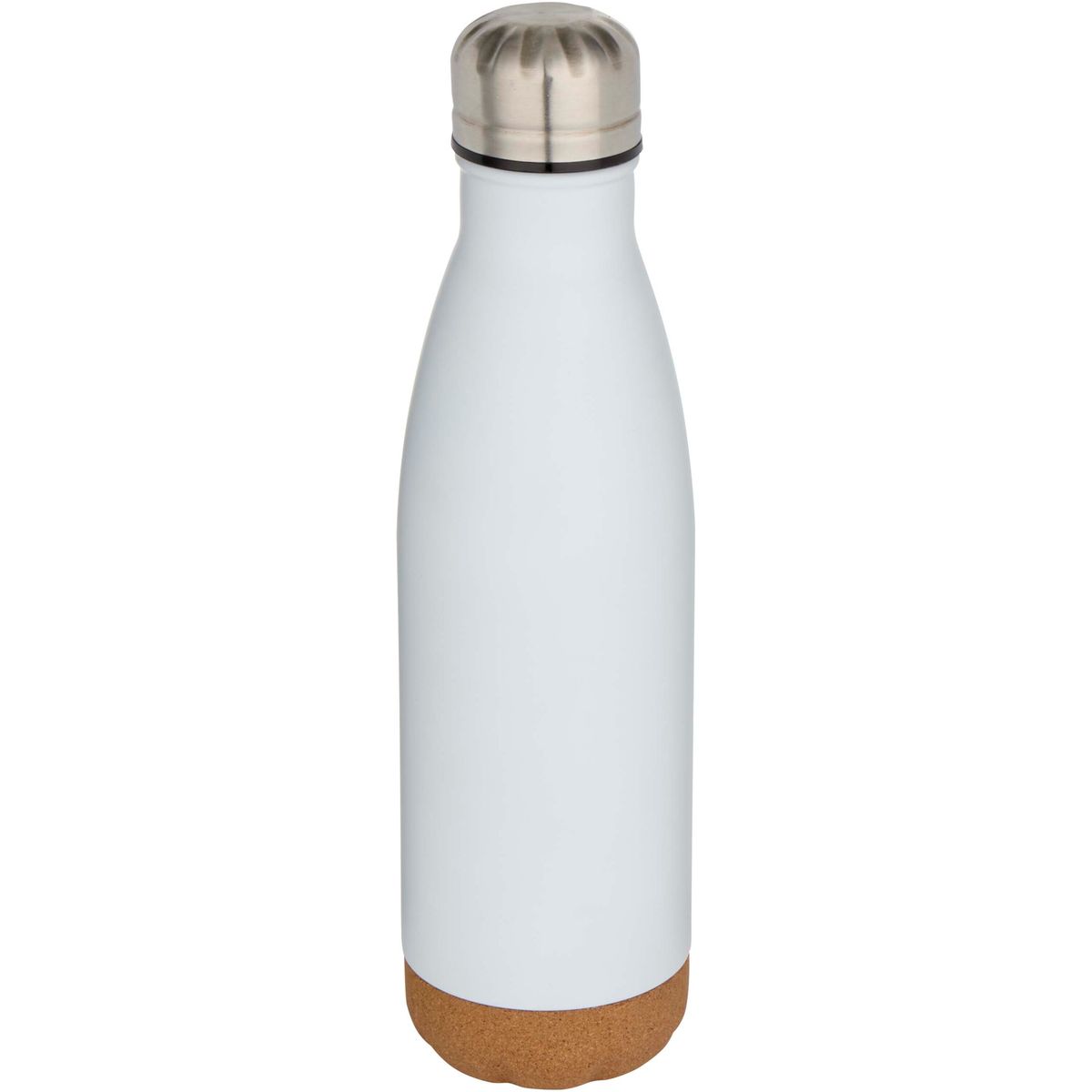 Borracce in acciaio inox isolate sottovuoto da 500 ml con dettagli in sughero