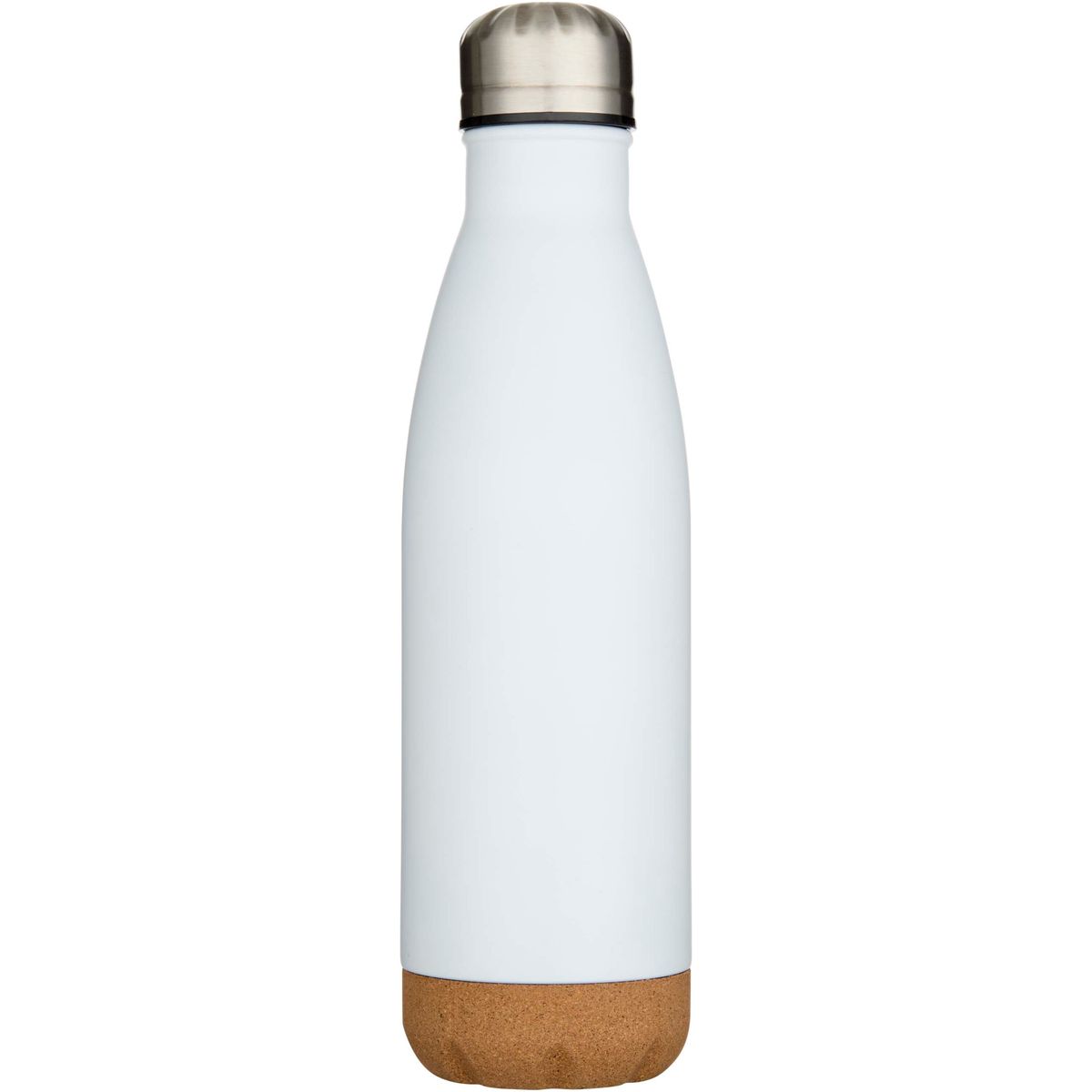 Borracce in acciaio inox isolate sottovuoto da 500 ml con dettagli in sughero