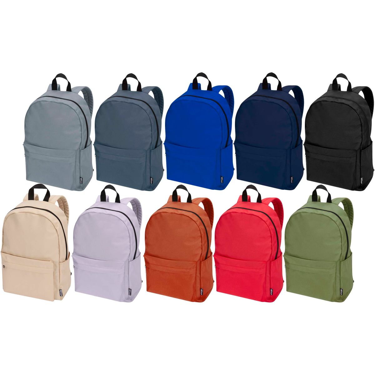 Zaini porta PC riciclati idrorepellenti da 14 pollici, 16 litri