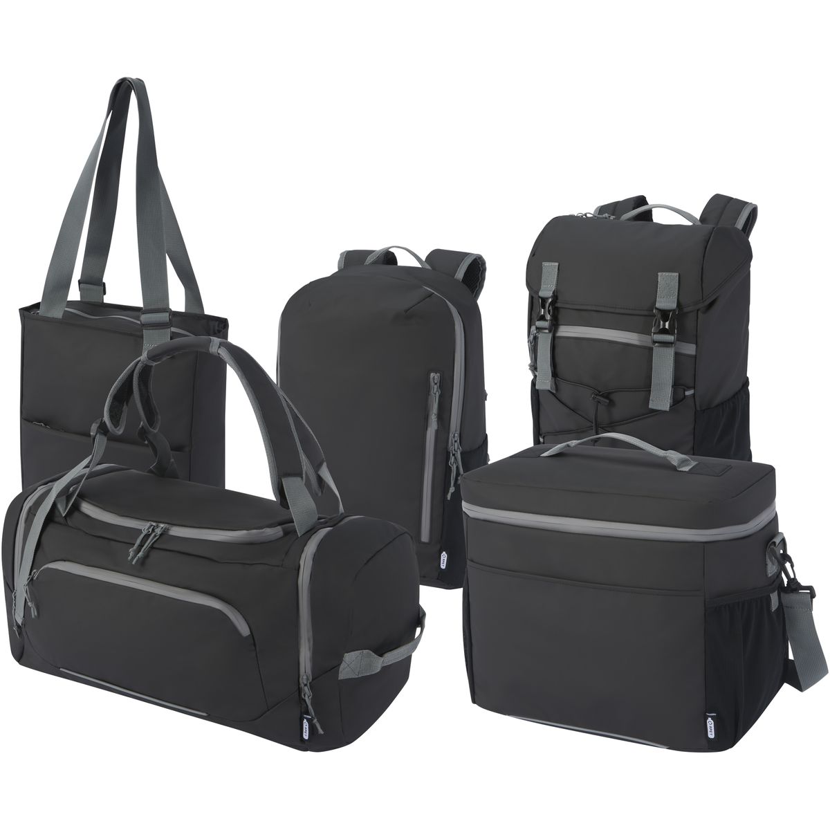 Zaini porta PC riciclati resistenti all'acqua da 15,6 pollici, 23 litri