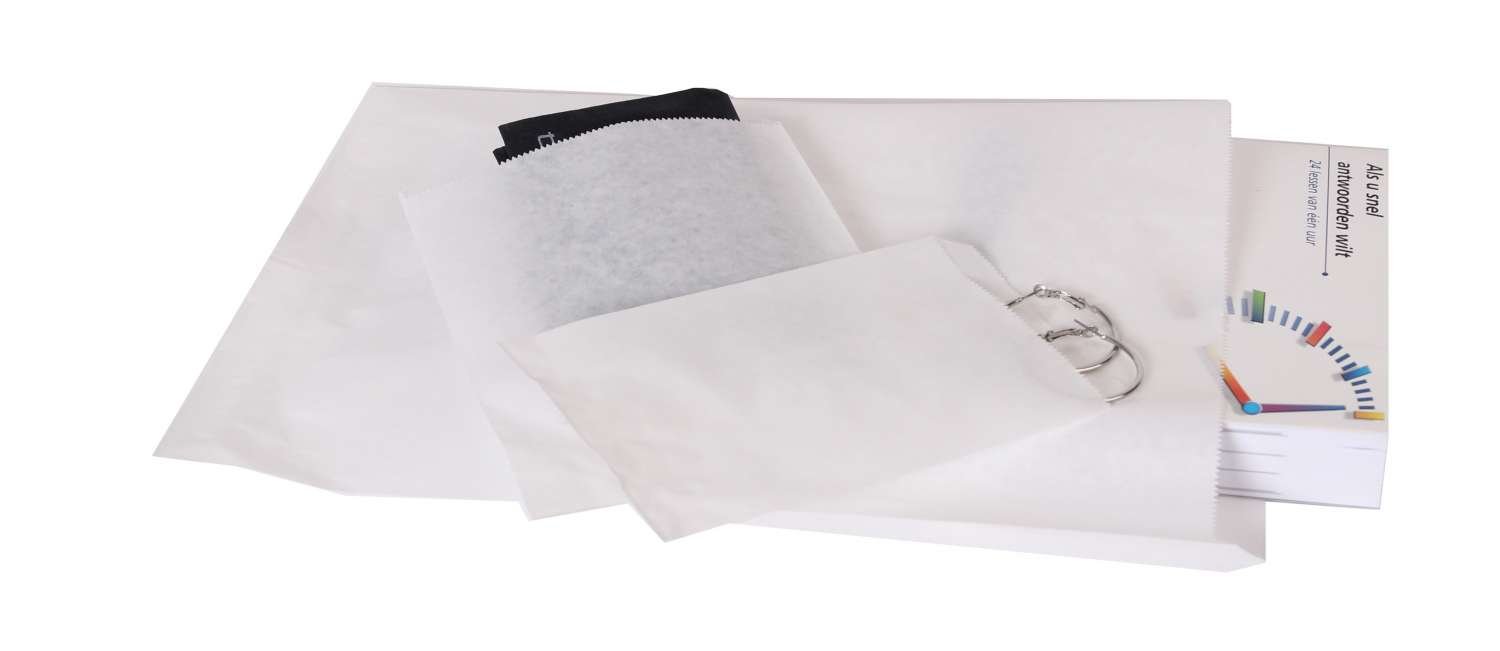 ᐅ 1000 pezzi Sacchetti di carta bianca Scegli tra diverse dimensioni