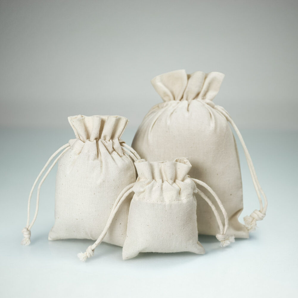 Sacchetti di Cotone Ecologici 116 gr